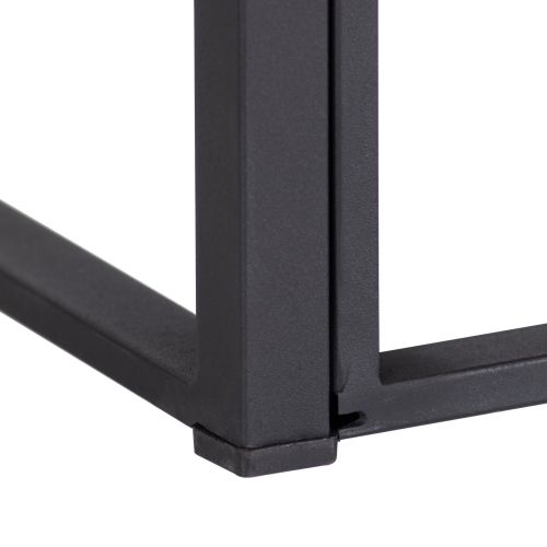 Ensemble de patio de 4 pièces Delia de CorLiving avec coussins, résistance aux intempéries, pour les petits espaces, balcon, jardin, cour arrière