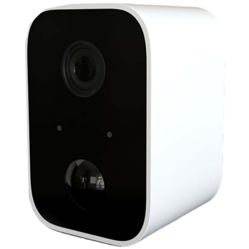 Nexxt Smart Home 1080p Indoor & Outdoor Wire-Free Battery Camera (White ...