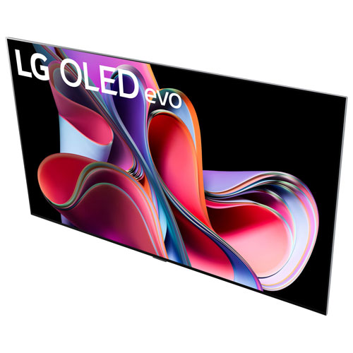 LG G3 55" 4K UHD HDR OLED evo Gallery webOS Smart TV (OLED55G3PUA) - 2023 - Satin Silver