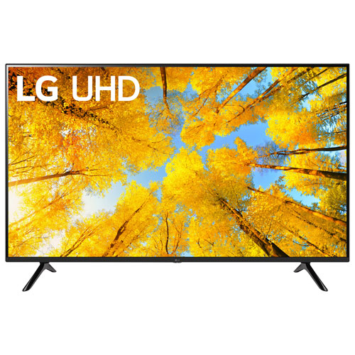 Téléviseur intelligent webOS HDR DEL UHD 4K de 55 po de LG - 2023 - Noir
