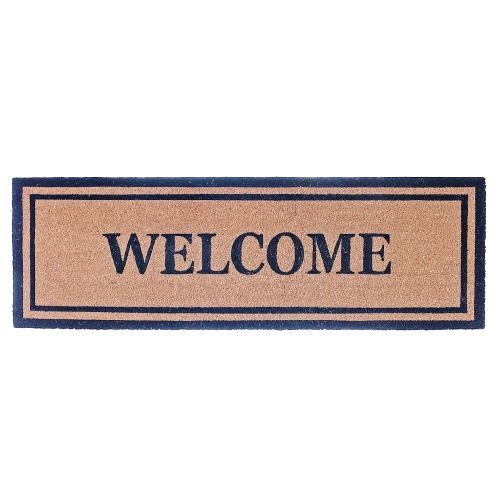MAISON CONCEPTS  Coir Door Mat Welcome 16 X 48