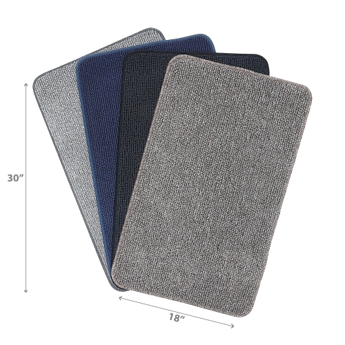 Maison Concepts Nature Solide Marchet De Plancher Touflé Asstd 18 X 30 - Ensemble De 4