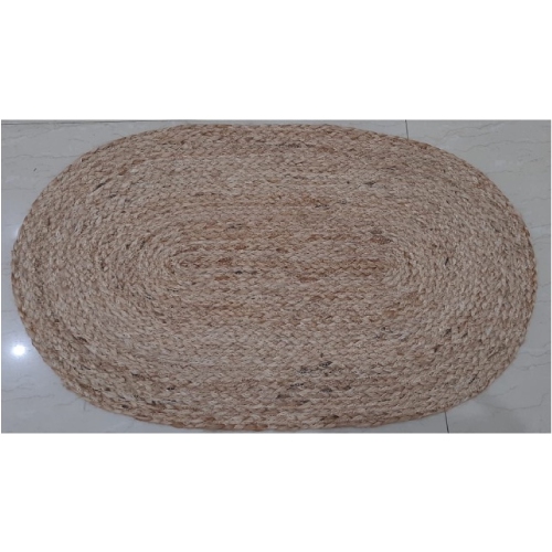 Maison Concepts Oval Braided Jute Mat 24 X 36
