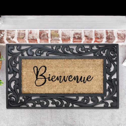 Maison Concepts Caoutchouc & Coor Mat Bienvenue