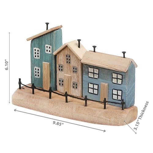 Maison Concepts Wooden Triple Houses By The Seashore