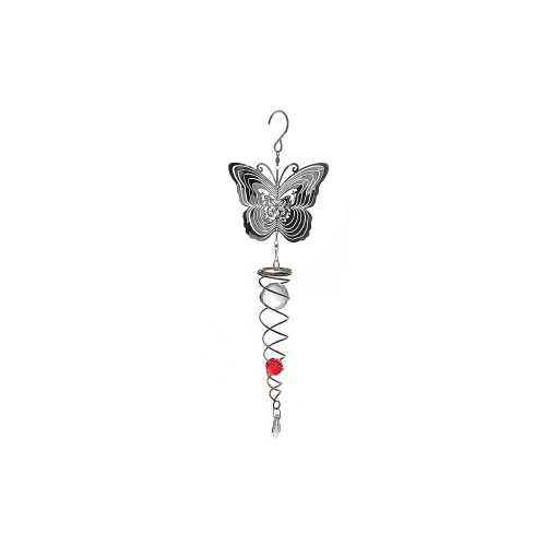 Maison Concepts 27" Wind Spinner And Sun Catcher Butterfly