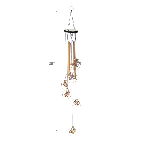 Maison Concepts 28" Windchime Rond Avec Papillon
