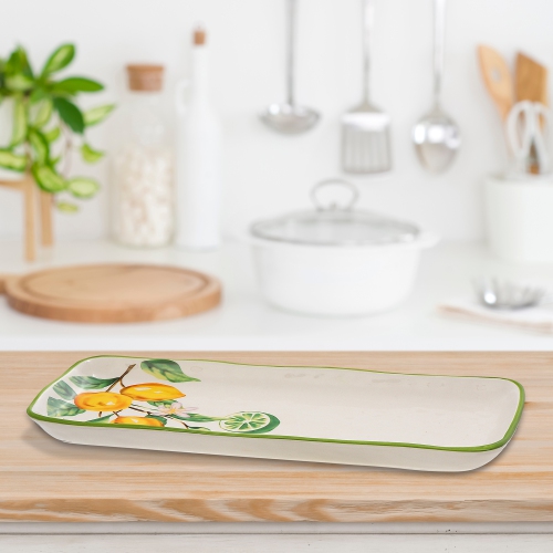 Maison Concepts Ceramic Lemon Serving Dish - Set of 2