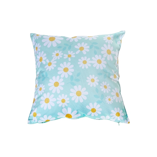 Image 1 of 4.. Maison Concepts Outdoor Waterproof Cushion Daisy Print - Set of 2
