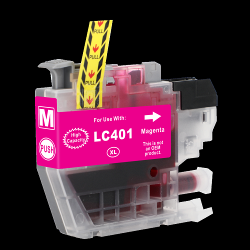 Compatible Brother LC401XL Magenta Ink Cartridge by Superink