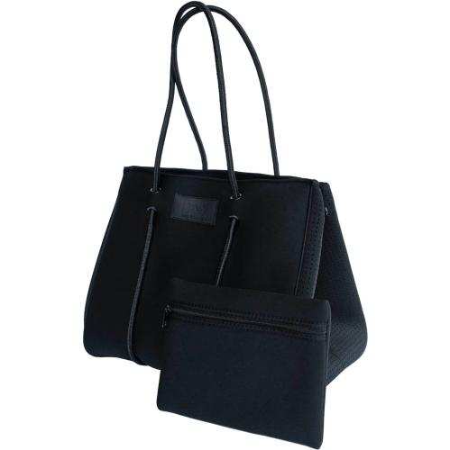 BAG AND BOUGIE  Zipper Tote Diaper Bag - Midnight