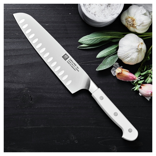 ZWILLING Pro Le Blanc 7 inch Santoku