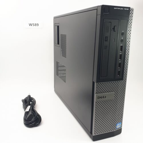 Refurbished - Dell OptiPlex 7010 Desktop Computer - Intel Core i5-3770, 8GB RAM, 256GB SSD, 500 HHD Windows 10 Pro