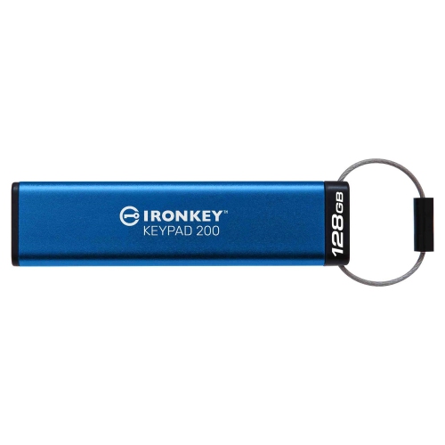 Kingston IKKP200 Keypad 200 128GB USB 3.2 Type A Flash Drive (IKKP200/128GB)