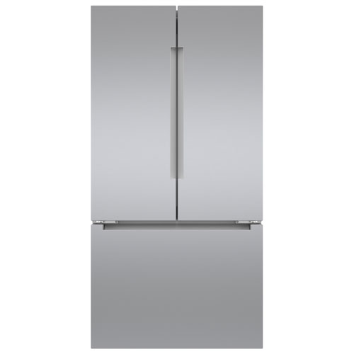 Bosch 36" 20.8 Cu. Ft. French Door Refrigerator with Water & Ice Dispenser - Stainless Steel