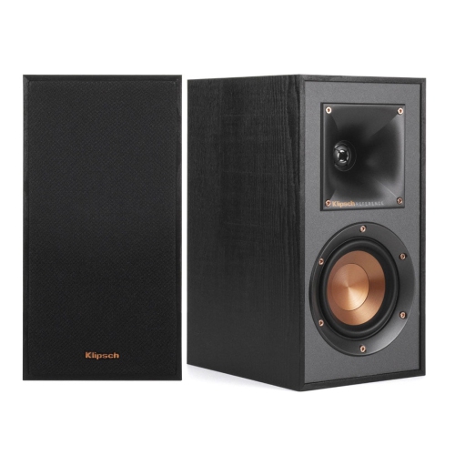 Haut-parleurs d'étagère Bass-Reflex R-41&nbsp;M de Klipsch – Noir – Paire Bon état