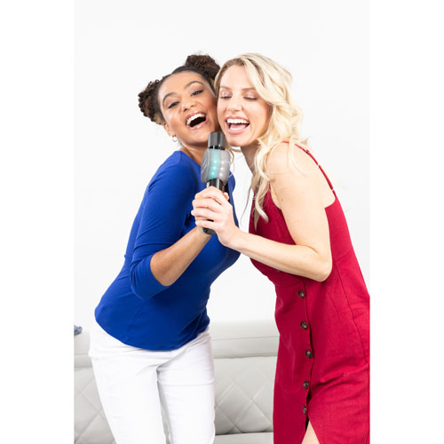 Singing Machine Bluetooth Microphone with Built-In Speaker (SMM548CA)