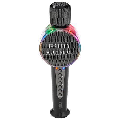 Singing Machine Bluetooth Microphone with Built-In Speaker (SMM548CA)