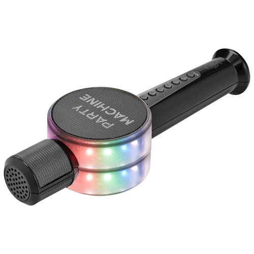 Singing Machine Bluetooth Microphone with Built-In Speaker (SMM548CA)