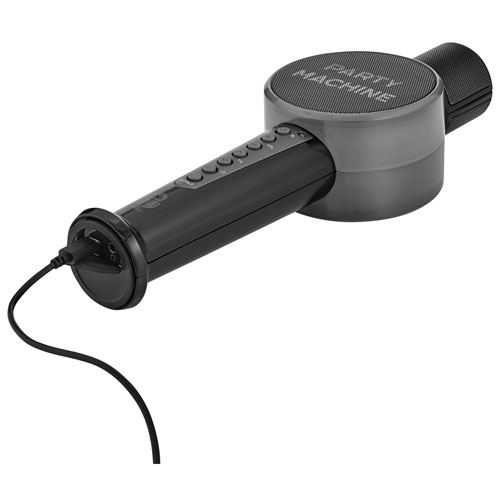 Singing Machine Bluetooth Microphone with Built-In Speaker (SMM548CA)