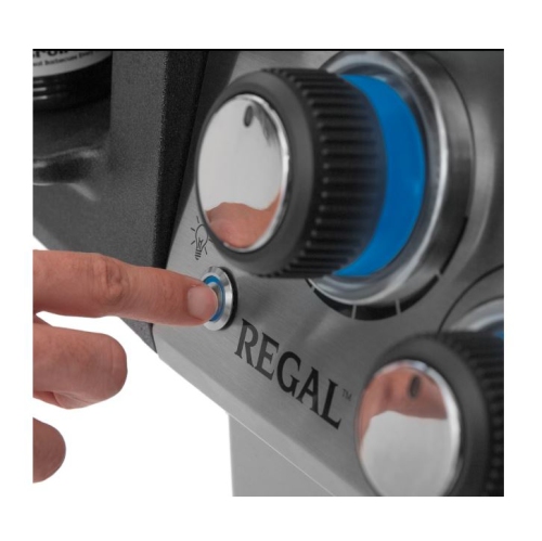 Broil King Regal S 590 Pro IR 5-Burner Natural Gas Grill with Infrared Side Burner and Rotisserie