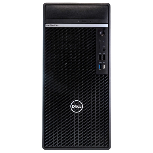 Refurbished - Dell Optiplex 7080 Tower Desktop Computer | Hexa Core Intel i5 (3.4) | 32GB DDR4 RAM | 1TB SSD Solid State | Windows 11 Professional |