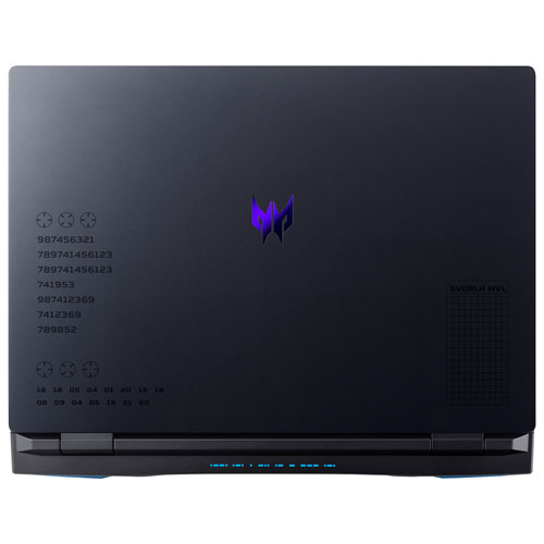 Portable jeu 16 po Predator Helios NEO d'Acer - Noir