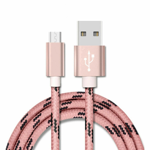 3ft Micro USB Cable Nylon Braided Fast Quick Charger USB to Micro USB 2.0 Android Charging Cord for Galaxy S7 S6 S5 Edge A10, J3 Prime, Redmi Note 5
