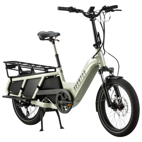 Vélo électrique de 750 W Abound d'Aventon avec autonomie maximale de 80 km - Vert