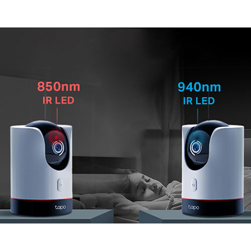 TP-Link Tapo Semi Wireless Indoor Pan & Tilt 2K QHD Security Wi-Fi Camera - White