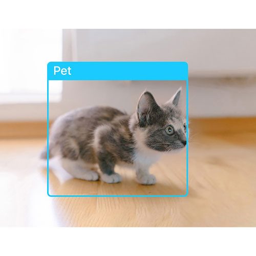 Caméra de surveillance Wi-Fi semi sans fil panoramique et inclinable Tapo C225 2K QHD d'intérieur de TP-Link - Blanc