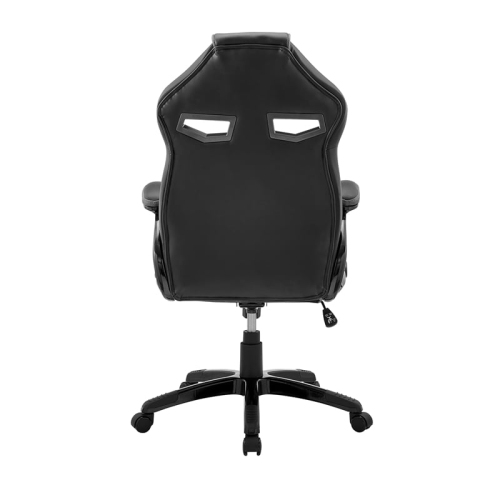 Aspect Adjustable Racing Gaming Chair Black and Dark Grey with Lumbar Support