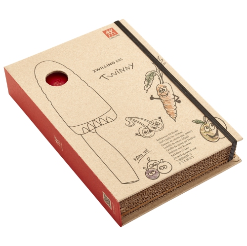 ZWILLING Twinny 4.25 inch, Chef's Knife, Red