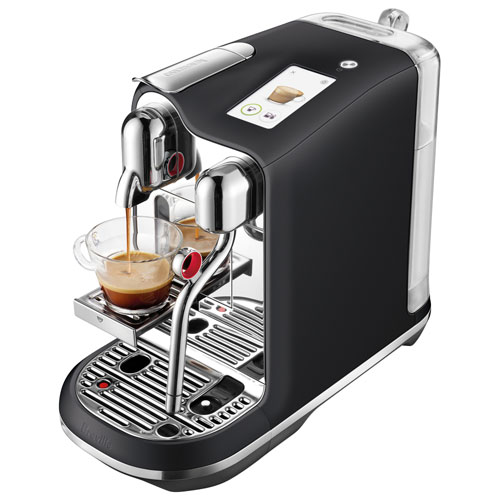 Nespresso Creatista Pro Pod Espresso Machine by Breville Black Truffle