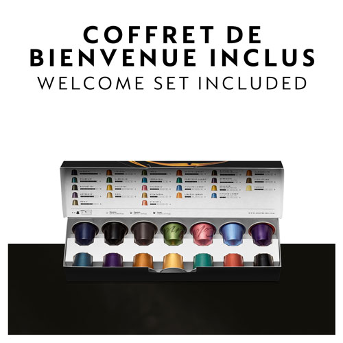 Machine à espresso à dosettes Nespresso Creatista Pro de Breville - Truffe noire