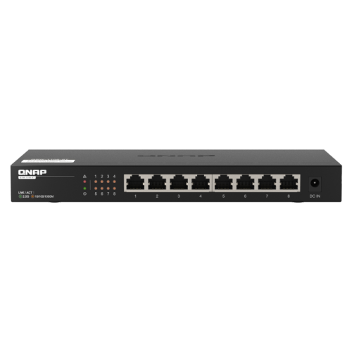 QNAP 8-Port 2.5GbE Plug & Play unmanaged Network Switch