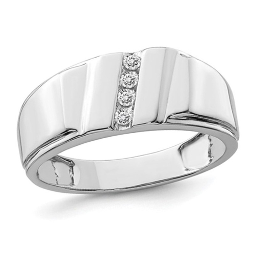 slice Thirty the latter Bague homme en argent sterling, diamant 1/10 ct (ct) | Best Buy Canada