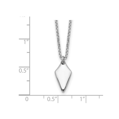 Sterling Silver Arrowhead Necklace with Chain