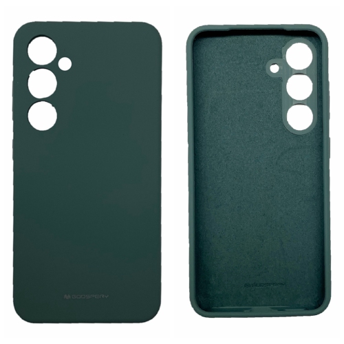 TopSave Goospery Liquid Silicone Gel Rubber Full Body Protection Cover Case For Samsung Galaxy A14 5G 6.6", Green