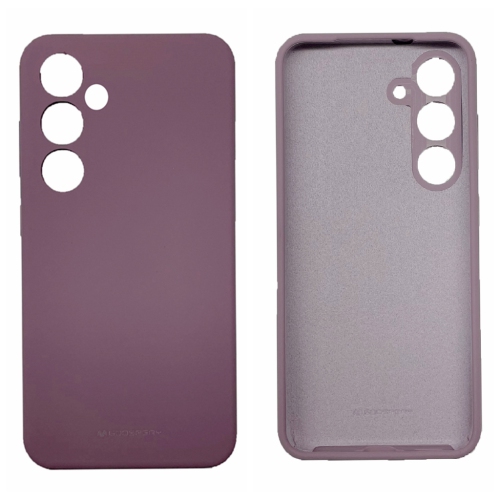 TopSave Goospery Coque de protection intégrale en caoutchouc de gel de silicone liquide pour Samsung Galaxy A14 5G 6,6", Violet