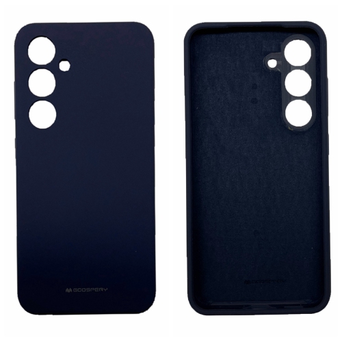 TopSave Goospery Liquid Silicone Gel Rubber Full Body Protection Cover Case For Samsung Galaxy A14 5G 6.6", Navy Blue