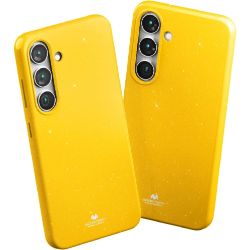 TopSave Goospery Pearl Jelly Gel TPU Case For Samsung Galaxy A14 5G 6.6", Yellow