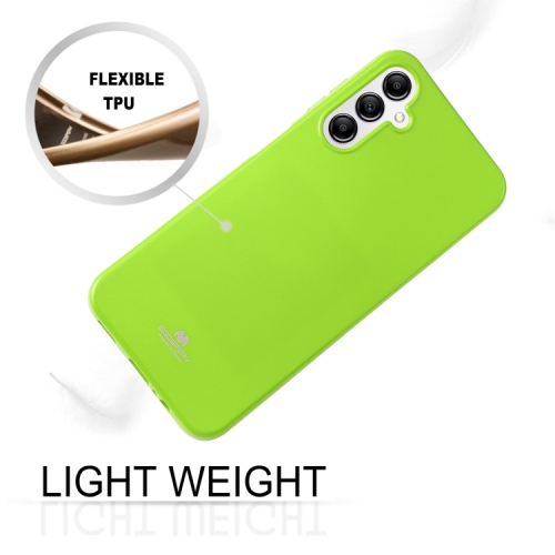 TopSave Goospery Pearl Jelly Gel TPU Case For Samsung Galaxy A14 5G 6.6", Green