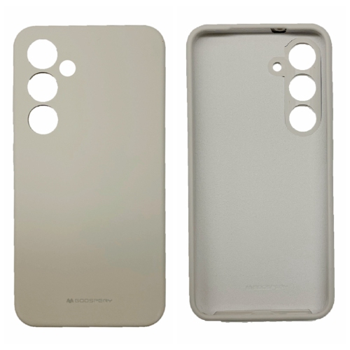 TopSave Goospery Liquid Silicone Gel Rubber Full Body Protection Cover Case For Samsung Galaxy A14 5G 6.6", Stone