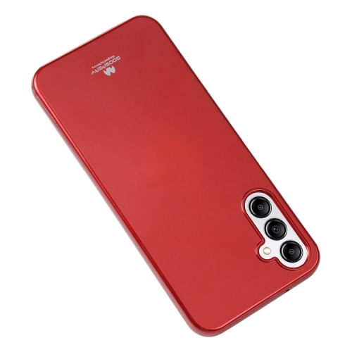 Coque en TPU TopSave Goospery Pearl Jelly Gel pour Samsung Galaxy A14 5G 6.6", Rouge