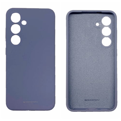 TopSave Goospery Coque de protection intégrale en caoutchouc de gel de silicone liquide pour Samsung Galaxy A14 5G 6,6", Violet clair