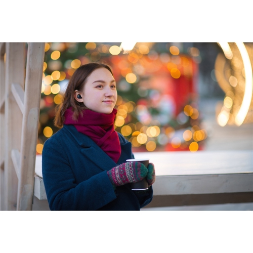 JVC HA-A6T-B - In-Ear Wireless Headphones, Bluetooth 5.1, With Charging Box and Touch Control, Noir