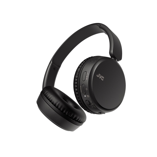 JVC HA-S36W-B - Wireless On-Ear Headphones, Bluetooth 5.2, Integrated Remote Control and Microphone, Black
