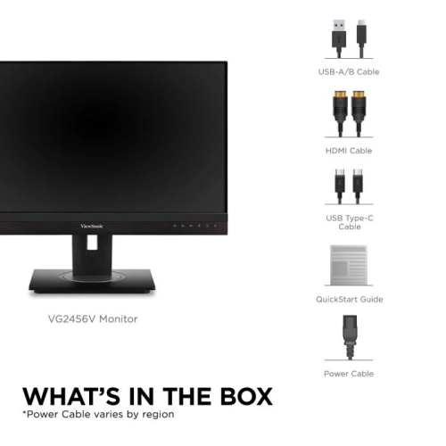 Viewsonic 24" FHD 60Hz 5ms GTG IPS LCD Gaming Monitor - Black