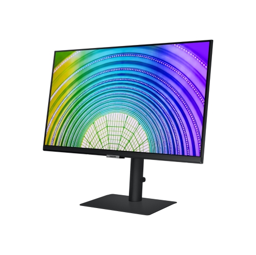 Moniteur IPS USB-C WQHD 24&nbsp;po de Samsung avec support réglable en hauteur - Noir